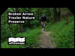 Trexler Nature Preserve Mountain Biking - Broken Arrow [Raw Run]