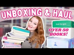 Unboxing and Book Haul 📚 | new releases, fantasy romance & literary fiction!