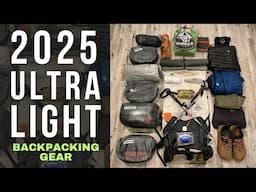 2025 Ultralight Backpacking Gear Load Out What To Take On A Thru Hike #ultralight #backpacking