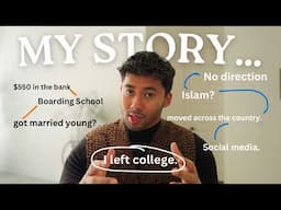 I trusted Allah and tied my camel 🐪 (My Life Story)