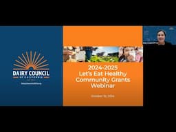 24-25 Let's Eat Healthy Community Grants Informational webinar