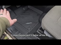 Lasfit Floor Liners 2015 - 2024 F150 Crew Cab Install and Review