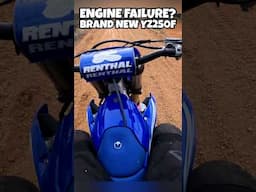 Engine Failure!? Brand New YZ250F