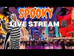 Las Vegas Live 🔴 Halloween Downtown 🎃👻