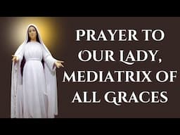 Our Lady Mediatrix Of All Graces Prayer