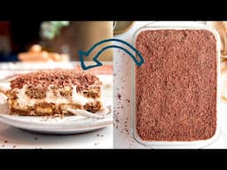 This might be the ultimate make ahead dessert | Easy Tiramisu with all the shortcuts!