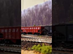 Empty Western Maryland coal drag #coaltrain #ihc #steamtrain #modeltrainlayout