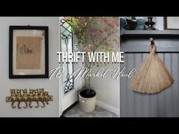 Flea Market Thrift With Me | Flea Market Haul | Vintage Home Decor Finds