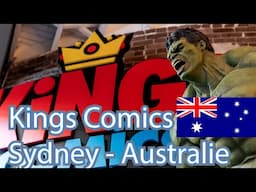 TOY HUNT en Australie - Visite du plus grand shop de comics et de toys de Sydney : KINGS COMICS !