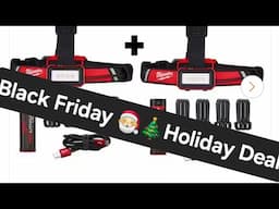 Black Friday 🎅🎄 Holiday Milwaukee Headlamp Deal