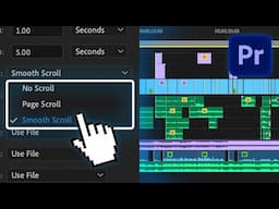 EDIT Faster with this TIMELINE TRICK! (Smooth Scroll in Premiere Pro CC)