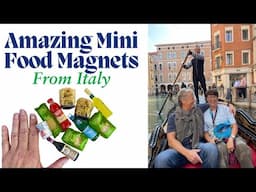 Unboxing Amazing Miniature Food Magnets from Italy