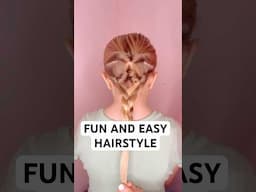 FUN AND EASY HAIRSTYLE | Audrey and Victoria #hairstyle PRODUCTS IN DESCRIPTION BELOW ⬇️