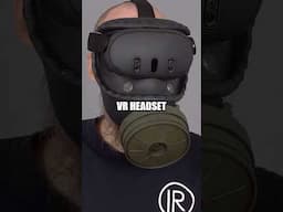 A Black Quest 3 Gas Mask! The Coolest VR Custom Build for Metro Awakening VR! AD #quest3 #vr #metro