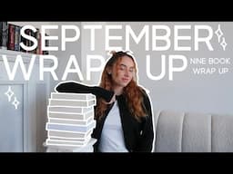 september wrap up (new 5 ★ reads, & finishing series?)