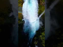 Witnessed such a beautiful rainbow at Sahalie Falls! #nature #oregon #waterfall #waterfalls