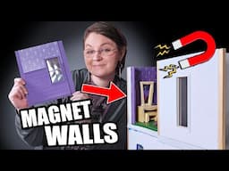 🧲 DIY Magnet Walls for a Dollhouse! 🧲