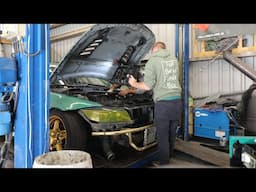 De BMW E90 had wat reparaties nodig na driftmadness! / Drift Finesse