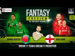 BD W vs ENG W Dream11 Team, BD W vs ENG W Dream11 Prediction, BD W vs ENG W T20 World Cup Dream11