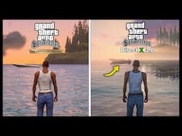 GTA San Andreas: The Definitive Edition vs DirectX 3.0 - Graphics Comparison