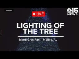 City of Mobile’s Lighting of the Tree in Mardi Gras Park - WPMI NBC 15