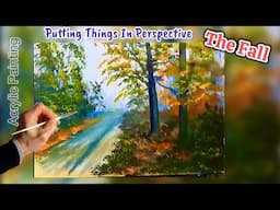 Landscape Painting -- Acrylic Painting Made Easy!