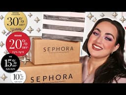 HUGE SEPHORA SAVINGS EVENT BEAUTY HAUL!