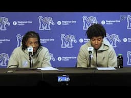 Men's Basketball: Tyrese Hunter and PJ Haggerty Press Conference-November 15, 2024