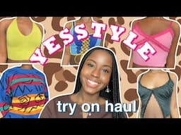 YESSTYLE TRY-ON HAUL | trendy & affordable clothing