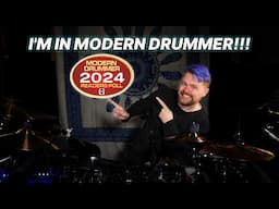 I Got NOMINATED for Modern Drummer Award 2024 Thanks to YOU! | That Swedish Drummer