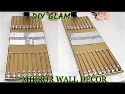 Dollar Store DIY Hacks | DIY Mirror Wall Decor | Home DIY Decor Crafts 2024