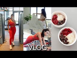 VLOG Sunday Reset, Clean With Me, My Workout Routine & What I Eat!