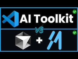 FREE VS Code AI Toolkit VS Cursor + Supermaven!🤖 (Acquisition) AI Coding IDE Pair Programmer Wars!