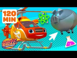 Blaze SAVES Monster Machine Power Tires! 🛞 | Science Games for Kids | Blaze and the Monster Machines