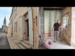 #7 Renovating our Village House | Ancient Wall Restoration, Plumbing, Metal Stud Wall