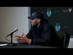 Giannis Antetokounmpo Postgame Press Conference | 11.20.24