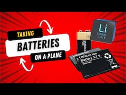 What You Need to Know About Bringing Batteries on a Plane