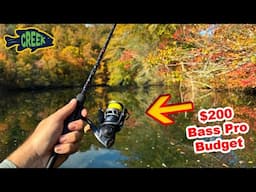 Tournament Challenge $200 Bass Pro Budget!  I Won $$