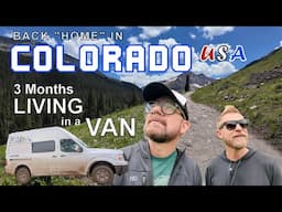 3 Months of VAN LIFE in Colorado | Gay Couple LIVING IN A VAN