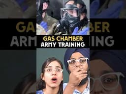 Which gas chambers are they training them for? 😳 #military #army #training