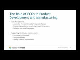 Connected Data with Autodesk, Part 3 - Engineering Change Orders (ECO's)