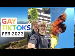 🌈 think i like you best when you're just with me and no one else 🥰 gay tiktoks 💅 february 2023