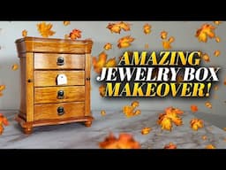 Stunning Fall Jewelry Box Makeover | DIY Dixie Belle Paint Transformation