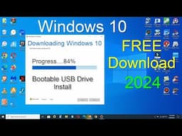 How to Download Windows 10 Directly from Microsoft - Windows 10 Download on USB 2024