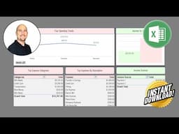 Excel Budget Template | Budget Spreadsheet Template | Personal Finance