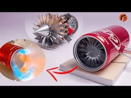 Man Builds Jet Engine Using Coca-Cola Can | Start to Finish by @gabtechexpo4017