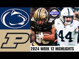 #4 Penn State vs Purdue | Week 12 | 2024 College Football Highlights