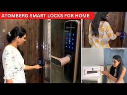 Smart Lock For My HOME | Atomberg Azhero Smart Lock Review