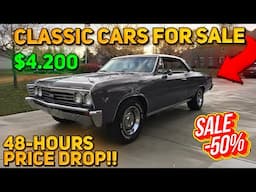 20 Great Classic Cars Under $15,000 Available on Craigslist Marketplace! Unique Cheap Cars!!