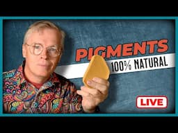 How I Make DIY Natural Pigments For Pottery - Ancient Pottery Livestream